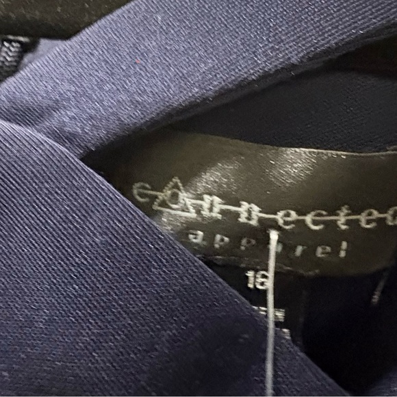 Elegant Navy Blue Sequin Dress​ - Picture 5 of 6